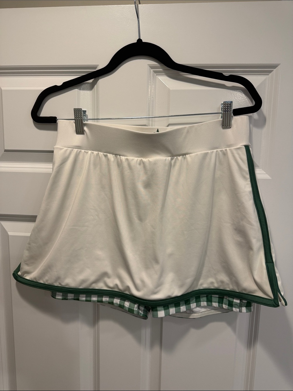 Tuckernuck Golf Skort with gingham short